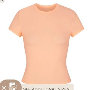 COPY - NWT SKIMS Fits Everybody Tee Shirt in Faded Nectar